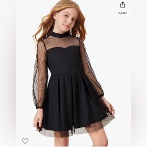 black dress